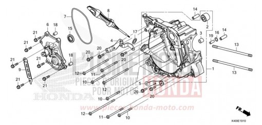 RECHTE KURBEL-GEHAEUSEHAELFTE NSS125ADN de 2022